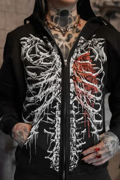Vampire Freaks – Bleeding Heart Skeleton